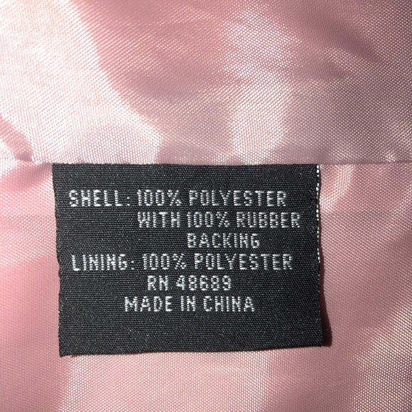 Satin blush pink lightweight trench coat - Picture 6 of 6